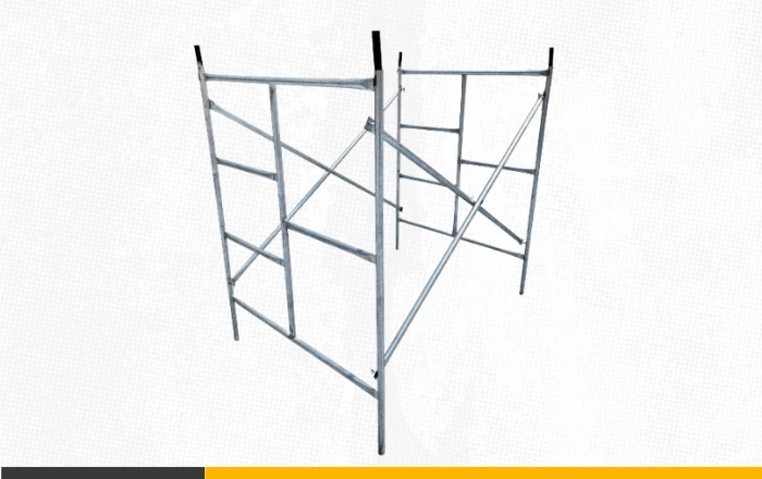 Andamio sencillo tubular en obra — Multiequipos
